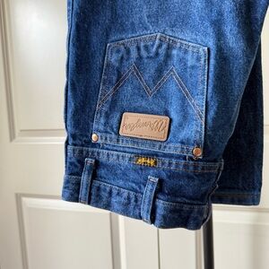 Vintage Wrangler Cowboy Cut Jeans 32x34 USA Fabric Western Denim Straight Leg